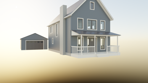 Timber Frame Barn House preview image